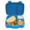 thumbnail image 2 of (3 pack) Bentgo Fresh – Leak-Proof, Versatile 4-Compartment Bento-Style Lunch Box with Removable Divider, Portion-Controlled Meals for Teens and Adults On-The-Go – BPA-Free, Food-Safe Materials  (Blue), 2 of 9