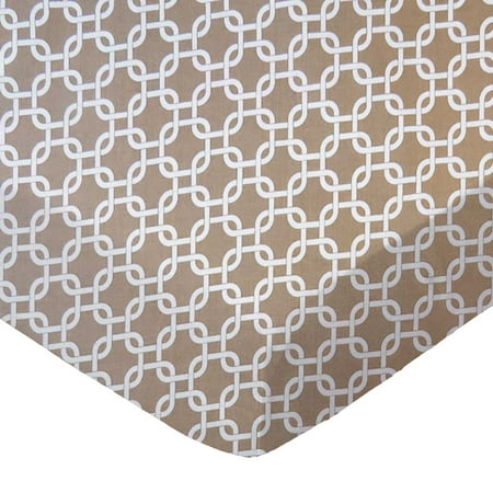 SheetWorld Fitted 100% Cotton Percale Play Yard Sheet Fits BabyBjorn Travel Crib Light 24 x 42, Navy Links