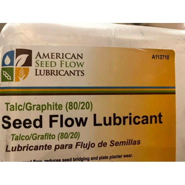 4 American Seed Flow Lubricant 80/20 Talc 8 lb Container A113710
