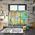 thumbnail image 7 of Lemon Kitchen Curtains 2 Panels UV Protected Tier Curtains, Half Window Curtains Kitchen Tiers for Guest Room Bathroom Sink Laundry Room Basement,36 x 27 Inch, 7 of 7
