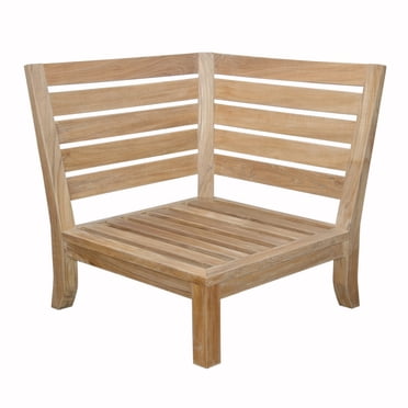 Anderson Teak Natsepa Corner Deep Seat Outdoor Modular Chair
