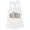 White, variant on Charge Nurse Leopard Print Tank Top Fitted Racerback Women's X-Small Heather Grey