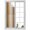 Brown, variant on Burnt Orange Gray Ombre Window Privacy Film, Vintage Farmhouse Wooden Static Cling UV Sun Blocking Heat Control Window Tint Day and Night, Non-Adhesive One Way Windows Privacy Cover 17.7''x78.7''