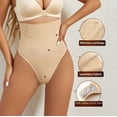 thumbnail image 4 of Pantalones moldeadores de cintura alta para mujer, tanga moldeadora de cintura alta, ropa interior sexy que levanta las caderas y deja los glúteos expuestos, talla grande, 4 of 6