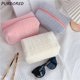 thumbnail image 2 of PURDORED-Bolsa de maquillaje de piel para mujer, neceser grande con cremallera de Color sólido, neceser de viaje, 1 bolsa de limpieza Fivean unisex, 2 of 2