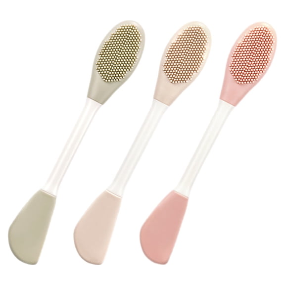 PBPBOX 3Pack Silicone Applicator Brush for Facial Cleansing in Skincare Routine