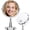 Sliver, variant on 30x Magnifying Black Metal Makeup Mirror with Desk Stand for Home and Office