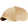 thumbnail image 5 of CoCopeaunts Unisex Newsboy Hats for Women Winter Newsboy Cap Warm Octagonal Hat for Male Detective Hats Retro Flat Caps, 5 of 8