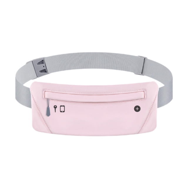 Runny Fanny Pack Hole Bolsa de cintura deportiva para gimnasio deportivo que viaja Rosa