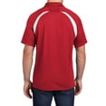 thumbnail image 2 of Mafoose Men's Dry Zone Colorblock Raglan Polo Shirt True Red/ White Medium, 2 of 5