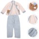 thumbnail image 2 of 1 juego de pijamas Kawaii súper suaves y cálidos para mujer, conjunto de pijama de algodón con dibujos animados para otoño e invierno, ropa de dormir de moda para niñas, pijamas cómodos., 2 of 7