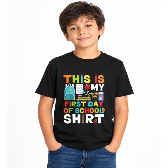 First Day of School Shirt Boys Girls Back to School T-Shirt