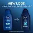 thumbnail image 2 of NIVEA MEN Cool 3-in-1 Body Wash for Men with Icy Menthol and Yuzu Scent, 30 fl oz, 2 of 7