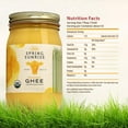 Organic Grass Fed Ghee Butter USDA Certified Organic Clarified Butter