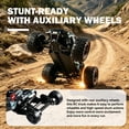 thumbnail image 3 of Xuanlur 1:14 Fast Brushless RC Car for Adults, Max 40+ mph Off-Road Truck w/2.4 GHz High Speed Remote Control,4WD, All Terrain Truggy for Snow, Sand & Mud, Blue, 3 of 8