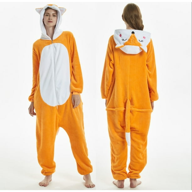 Women's One-piece Cartoon Animal Pajamas