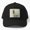 Black, variant on His Bunkie Baseball Hat, William James Aylward Art-Inspired Graphic Design, Classic Cap