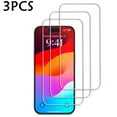 thumbnail image 1 of 3-Pack iPhone 15 ProMax Tempered Glass Screen Protector, 1 of 2