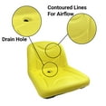 thumbnail image 3 of E-GY21210 DirectFit™ Yellow High Back (15") Seat for John Deere, 3 of 3