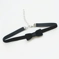 thumbnail image 5 of Gothic Lolita Velvet Choker Collar Clavicle Necklace Fashion Jewelry Black, 5 of 6