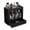 Black, variant on Honiway Cologne Organizer for Men, Large Capacity Dustproof Cologne Holder with Drawer Storage Perfume Stand Organizer (Black)