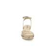 thumbnail image 3 of Sandalia Plataforma Con Hebilla Color Oro Mundo Terra 028496, 3 of 3