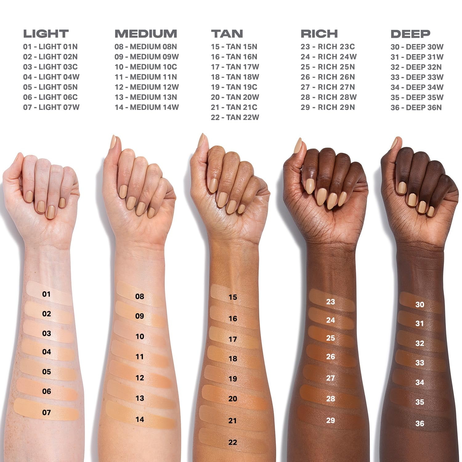 Morphe Lightform Dewy Foundation Light 01N, Extended Hydration Liquid Foundation Makeup, 1 fl oz