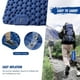 thumbnail image 4 of Hinchable ma ttress Irfora Colchoneta para acampar para 2 personas TOMSHOO con almohada de aire, colchón de aire portátil, almohadilla para dormir para mochilero impermeable Irfora Hinchable ma ttress, 4 of 7