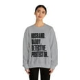 thumbnail image 3 of Detective Dad Fathers Day Birthday Ideas Sweatshirt, Gifts, Crewneck, 3 of 4