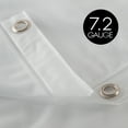 thumbnail image 6 of Bath Bliss PEVA Shower Curtain Liner Frost, 6 of 6
