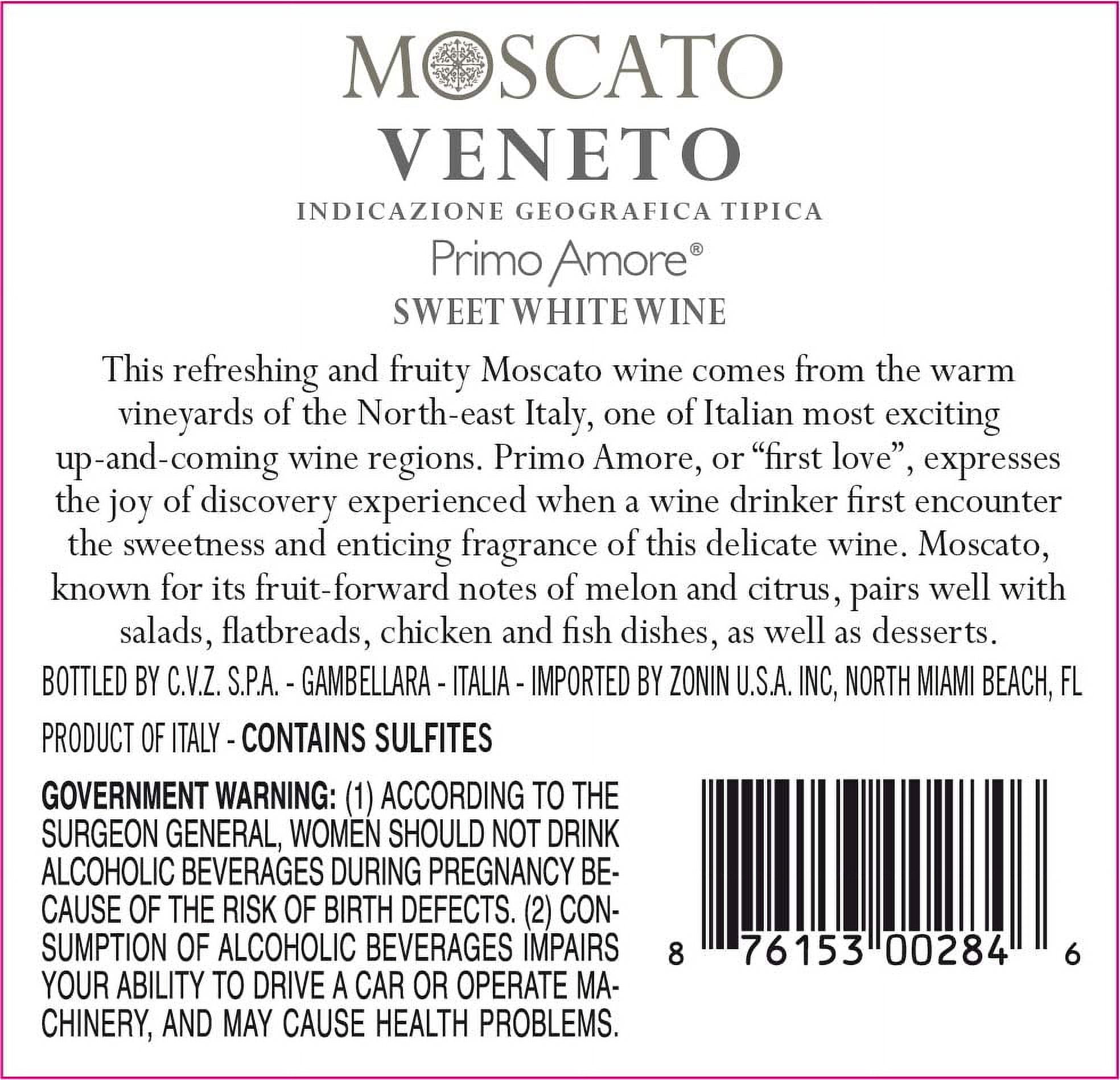 Primos Amore Moscato Wine, 750 mL