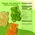 thumbnail image 2 of Albanese World's Best True to Fruit BSL1&nbsp;Exotic Fruits Gummi Bears, 25oz Bag of Candy, Soft & Chewy Candy Snack, Fruity Flavor Assortment, 2 of 5