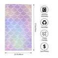 thumbnail image 4 of Disketp Fish Scale1 Print Bathroom Towels,Cotton Towel,Soft Towels For Kitchen And Bath, 4 of 9