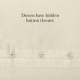 thumbnail image 3 of 100% Certified Organic Cotton Sateen Wrinkle Resistant Duvet Cover, 3 of 8