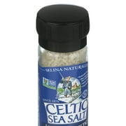 Celtic Sea Salt Light Grey Coarse Sea Salt, 3 oz Grinder