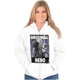 thumbnail image 3 of the Phantom Original Hero Superhero Unisex Plus Size Zip Hoodie Brisco Brands 3X, 3 of 6