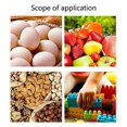 thumbnail image 2 of 100 Pcs Sacs Réutilisables pour Fruits et Légumes en Nylon Biologique Écologique, 2 of 4