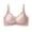 Pink, variant on Sports Bra Workout Bra Super Froncé Doux Et Confortable Sans Armatures Soutien Gorge Push Up Pour Femme Lingerie De Sport Soutien Gorge Sans Armatures