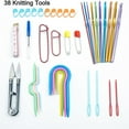 thumbnail image 3 of CIYISON 50Pcs Crochet Hooks and Yarns Set Beginner Crochet Kits Include Ergonomic Hooks, Knitting Needle, Sewing Marker and More, 3 of 7