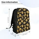 thumbnail image 4 of Disketp Royal Blue Plaid Sunflower Mochila Unisex de Apertura Lateral Completa, Mochila para Laptop para Escuela, Trabajo y Viajes, 4 of 8