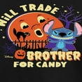 thumbnail image 3 of Disney - Lilo & Stitch - Will Trade Brother For Candy - Toddler & Youth Long Sleeve Graphic T-Shirt, 3 of 5