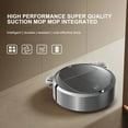 thumbnail image 5 of Kchsji Robot Vacuum&Mop Combo,Self-Charging Strong Suction Super Thin Quiet 61Min Runtime Dual Side Brushes Cleans Hard Floors Carpets Pet Hair Intelligent Navigation Compact DesignUSB Powered Gift B, 5 of 6