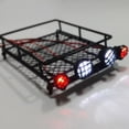 thumbnail image 3 of Portaequipajes de Piezas de Automóvil RC con Luces LED para 1: 8 1:10 CC01 D90 SCX10 Axial CUTICAT Barra de techo, 3 of 8