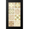 thumbnail image 2 of Kimberly, Allen 11x18 Black Modern Framed Museum Art Print Titled - Panel of Tiles 1, 2 of 5