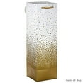 thumbnail image 3 of Hallmark 4-Pack of Gold Bottle Gift Bags (Cheers, White with Gold Foil Dots) for Christmas, Thanksgiving, Friendsgiving, Hanukkah, Housewarmings, Engagements and More, 3 of 3
