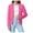 Pink, variant on WERYOUNG Girls Boys Suit Spring Summer Casual Solid Color Long Sleeve Notch Front With Inner Pocket Open Front Girls Stylish Suit,Black,11-12 Years