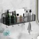 thumbnail image 2 of Metal Basket Wall Basket For Storage Sundries Basket Kitchen Seasoning Rack Shower Toiletries Basket Kitchen Accessories Sundries Basket, 2 of 5