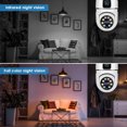 thumbnail image 4 of ¡Rebajas Sorprendentes!, Cámara de seguridad con bombilla de 2,4 GHz, WiFi, para exteriores, 2 MP, E27, para interiores, 360 grados, para el hogar, a todo color, día y noche Akmoler, 4 of 9