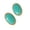 Blue, variant on Artistics Resin Oval Studs Earrings Sterlings Silver Allergy Safe Posts Minimalist Geometric Fashion Jewelry