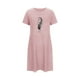 thumbnail image 5 of Camisón corto de talla grande para mujer, camisón de manga corta con estampado de pecho a la moda, camisón para mujer, 5 of 7